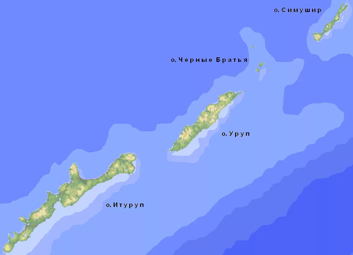 Курильские острова на карте россии названия. Итуруп остров на карте Курильские. Остров Итуруп Курильские острова на карте. Итуруп остров бухта медвежья.