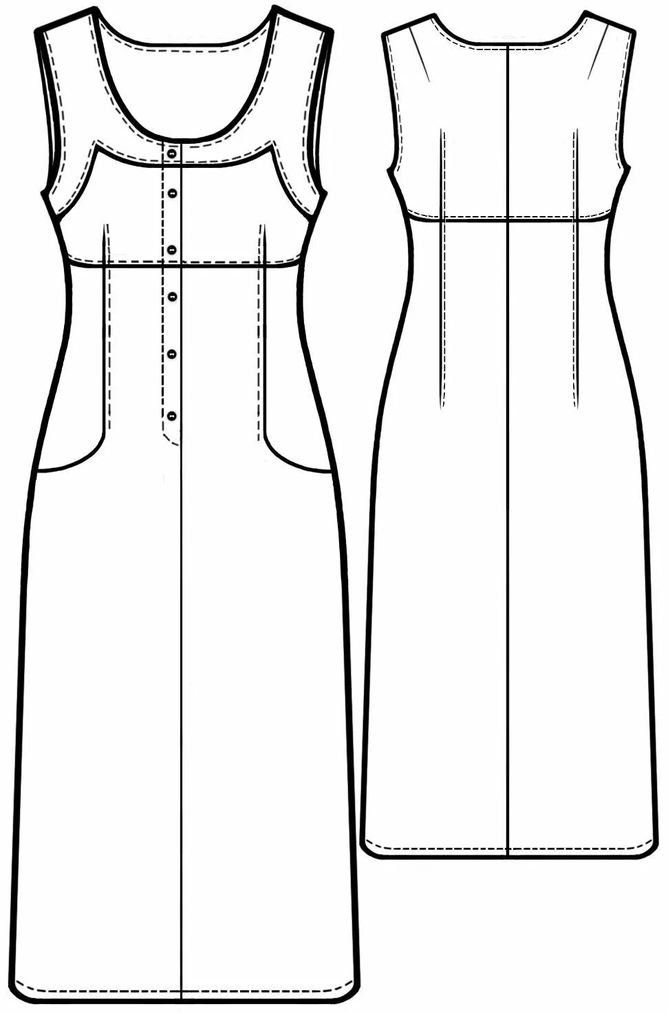 Sewn patterns