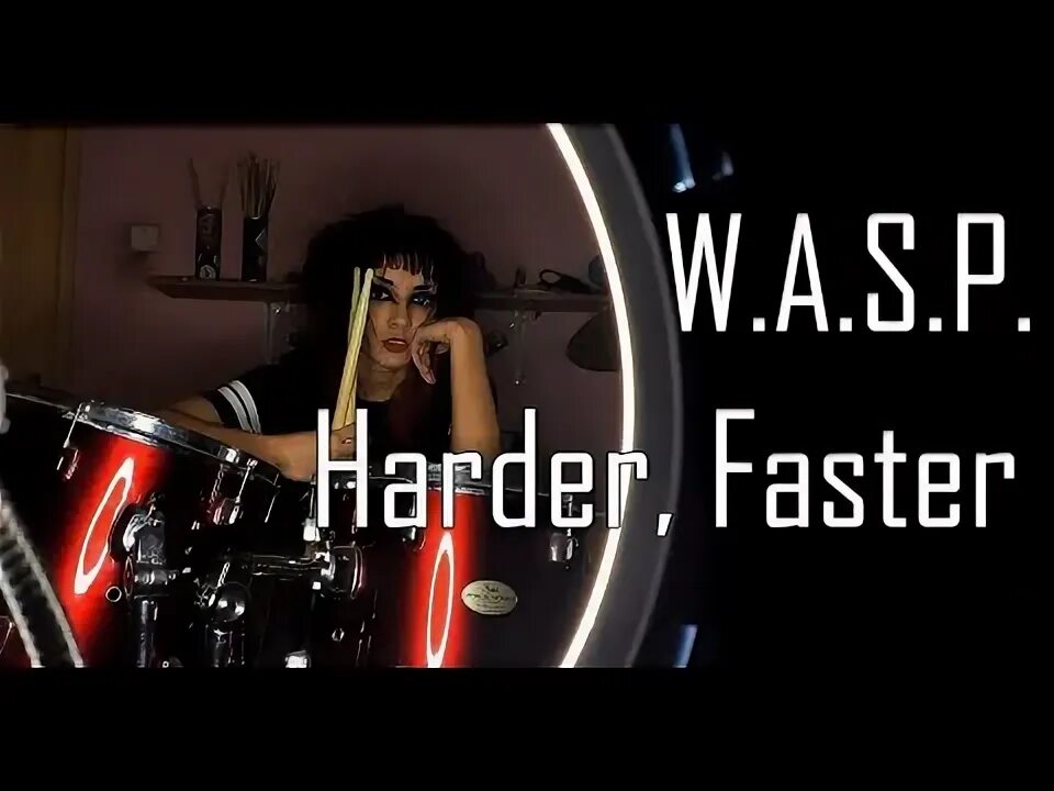 Faster harder песня speed up. W.A.S.P. - harder faster. Wasp harder faster.