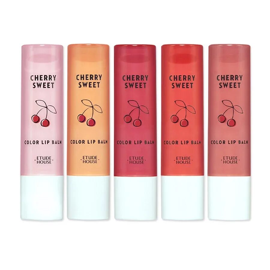 [Etude House] Cherry Sweet Color Lip Balm 4g 5 Color. Cherry Sweet Color Lip Balm Etude House. Etude House Sweet Color Lip Balm - Cherry or202. [Etude House] Cherry Sweet Color Lip Balm 5 Color 4g (Weight : 21g). Оттеночные бальзамы для губ отзывы