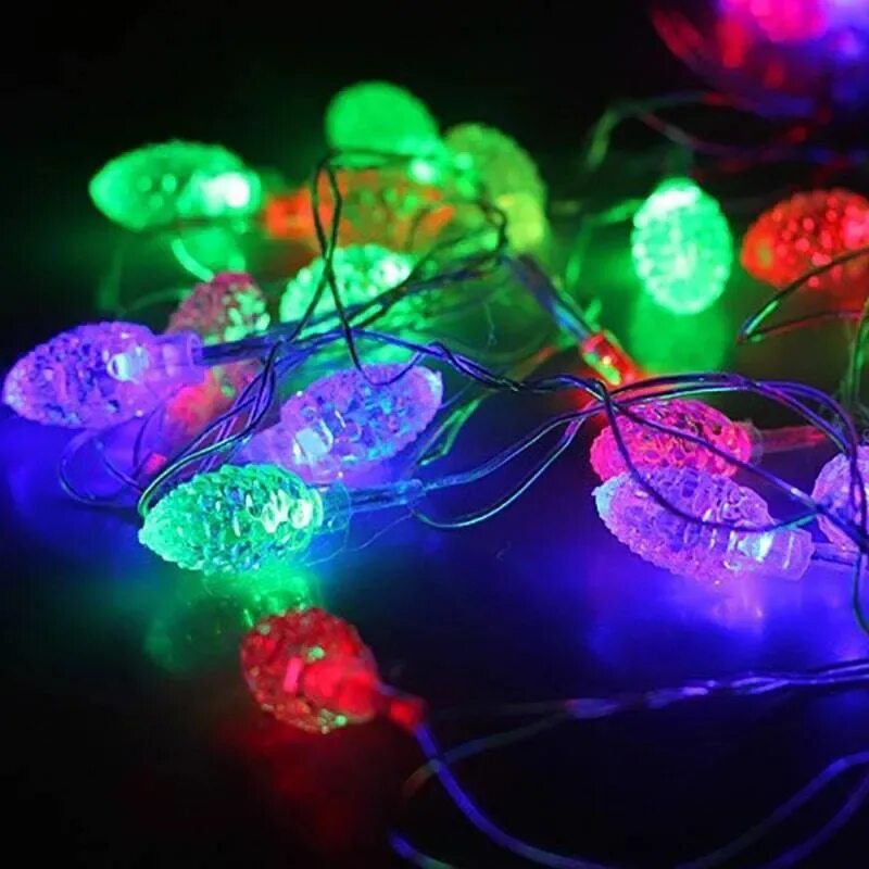 Короткая гирлянда. Гирлянда led 5м 20л ëлки. Светодиодная гирлянда 5 м led-40 шишечка. Гирлянда шишки. Электрическая гирлянда на елку.