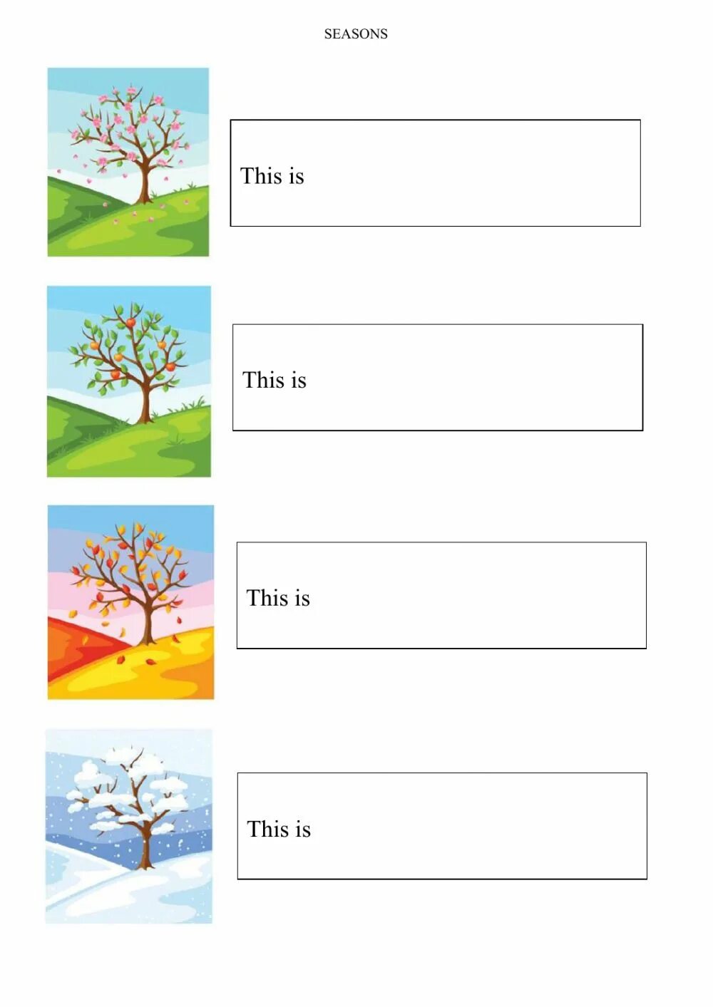 Времена года Worksheets. Задания на тему времена года на английском. Задания на Seasons 2 класс. Seasons 2 класс Worksheet.