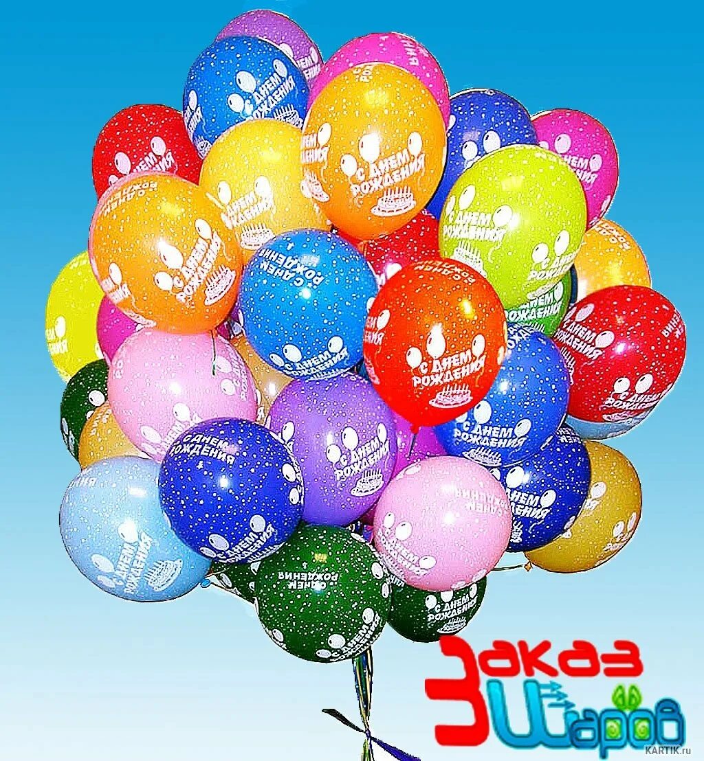 Шары с днем рождения. Открытки с днём рождения с шариками. С днём рождения шары воздушные. Шарики с пожеланиями. Поздравление женщине с шарами