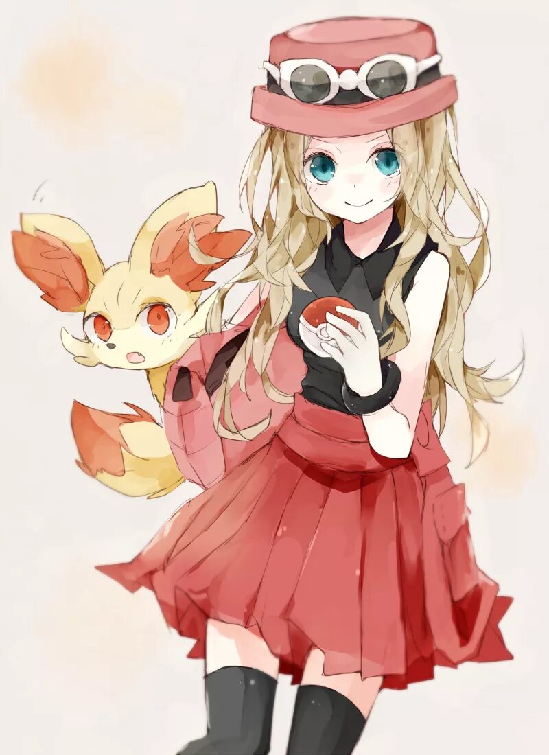 Serena Pokemon. Сирена покемон. Покемон Феннекин арт. Покемон женщина