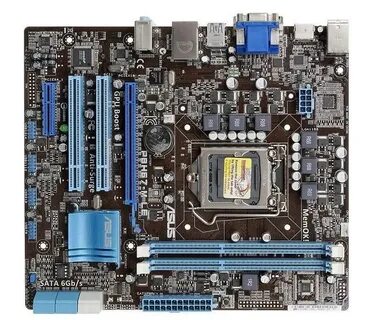 Материнская плата asus p8h67 m