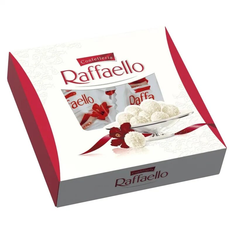 Сколько стоят конфеты рафаэлло. Конфеты &quot;raffaello&quot; 240гр. набор конфет raffaello 240 г. конфеты raffaello, с цельным миндальным орехом, в кокосовой обсыпке, 240 г. конфеты раффаэлло кк 240г.