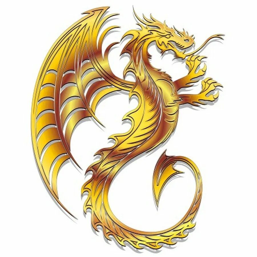 Дракон символ чего. Символ дракона. Золотой дракон символ. Желтый дракон. Дракон логотип.