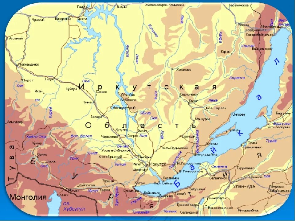 Где находится байкал страна. Озеро Байкал на карте. Сибирь озеро Байкал на карте. Карта озеро Байкал на карте России.