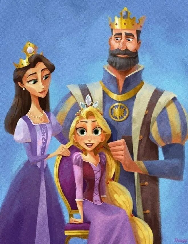 Старшая верила королю