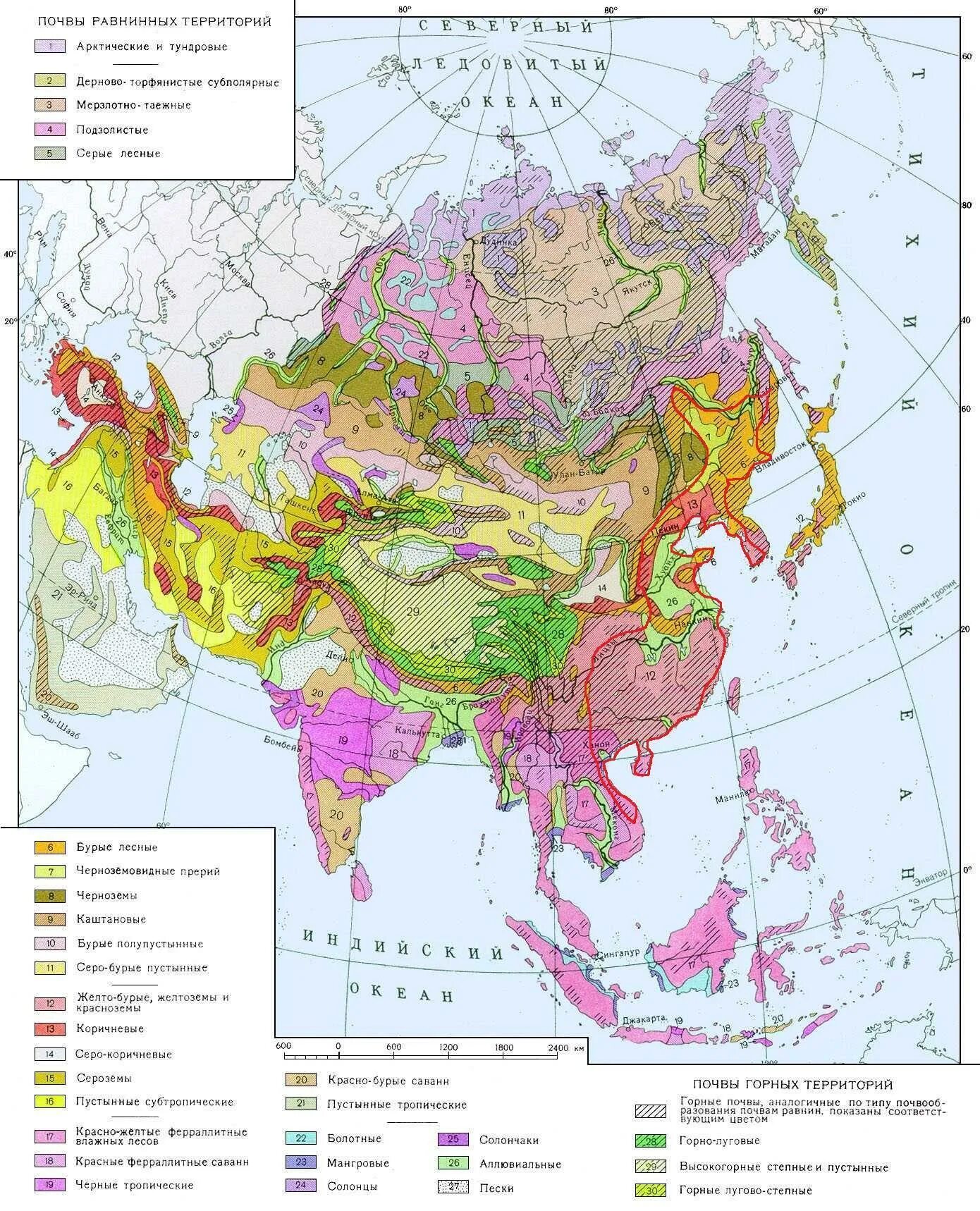 Карта почв Юго Восточной Азии. Карта почв Азии. Почвенная карта Евразии карта. Почвенная карта зарубежной Азии. Какая природная зона преобладает в евразии