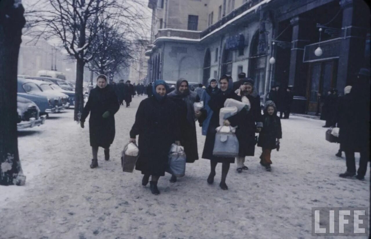 Зима 2000 года. Москва 1959 год. Новый год 1959 года.