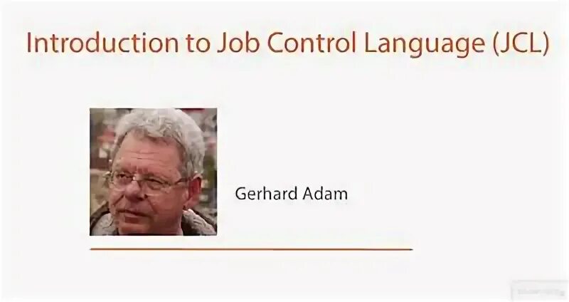 Job control