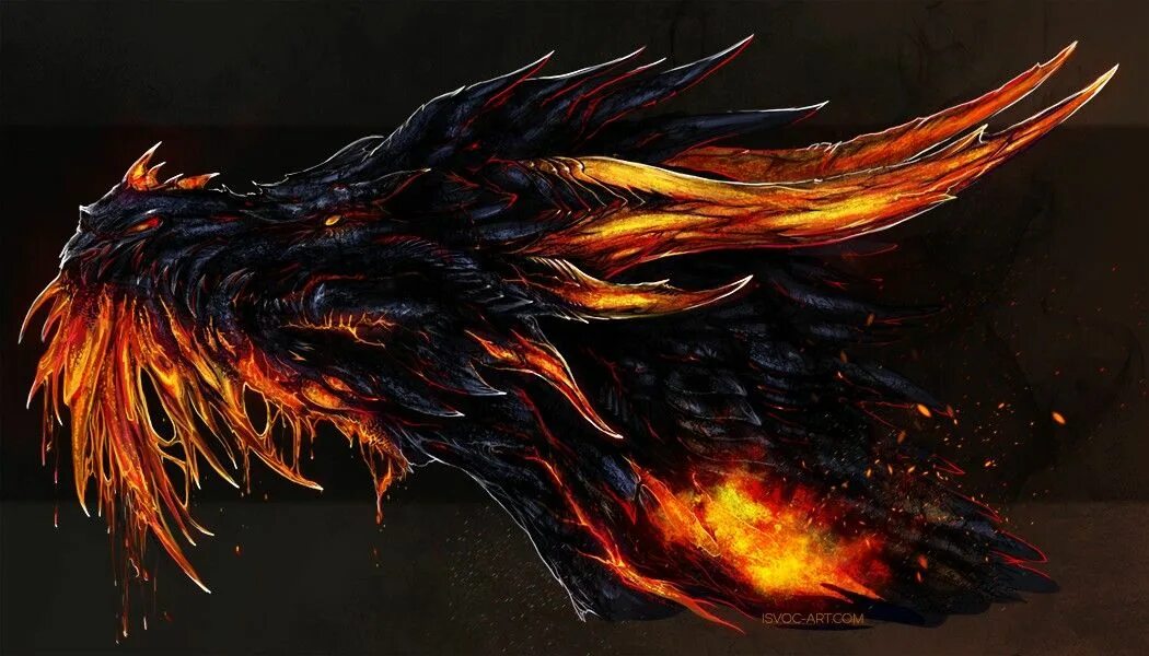 Аркат дракон огня. Магмовый дракон. Дракон магмы. Магмовый дракон арт. Дракон темного пламени