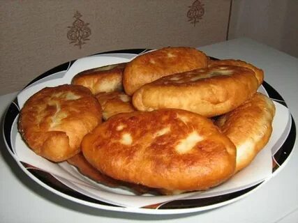 Пирожки ржаные пресные