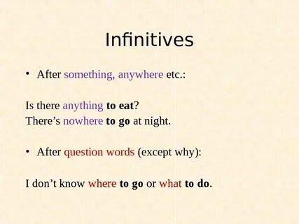 After questions