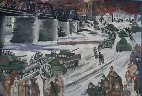 Рисунок дорогами победы