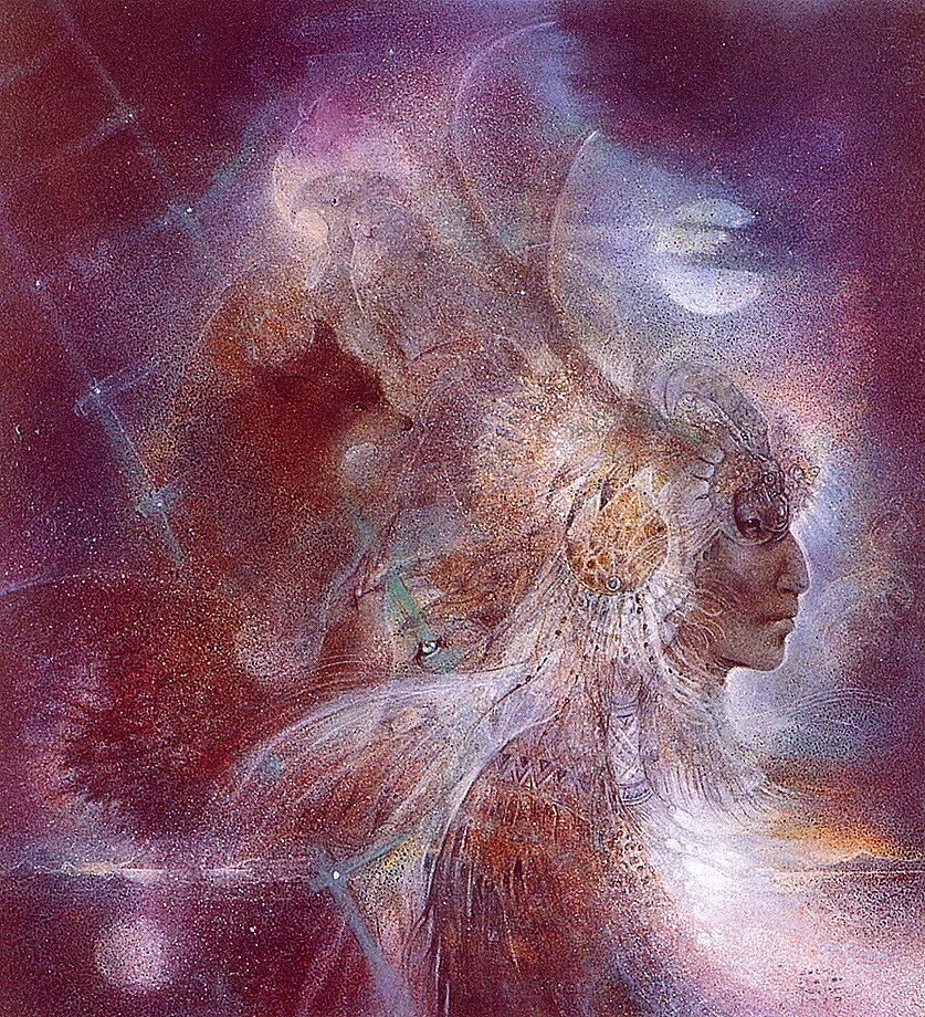 Художница Susan Seddon Boulet. Сьюзен Седдон шаманы. Шаманские картины Susan Seddon Boulet. Художник Сьюзен Седдон картины.