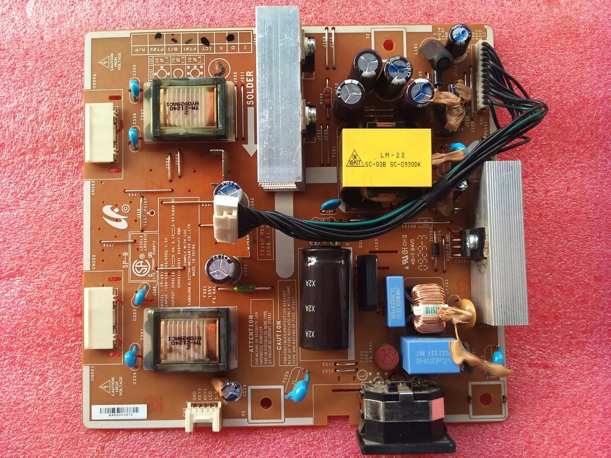 Плата питания самсунг. Samsung syncmaster 2043. samsung 2243nw блок питания. samsung 2243lnx. блок питания монитора samsung 2043bw.