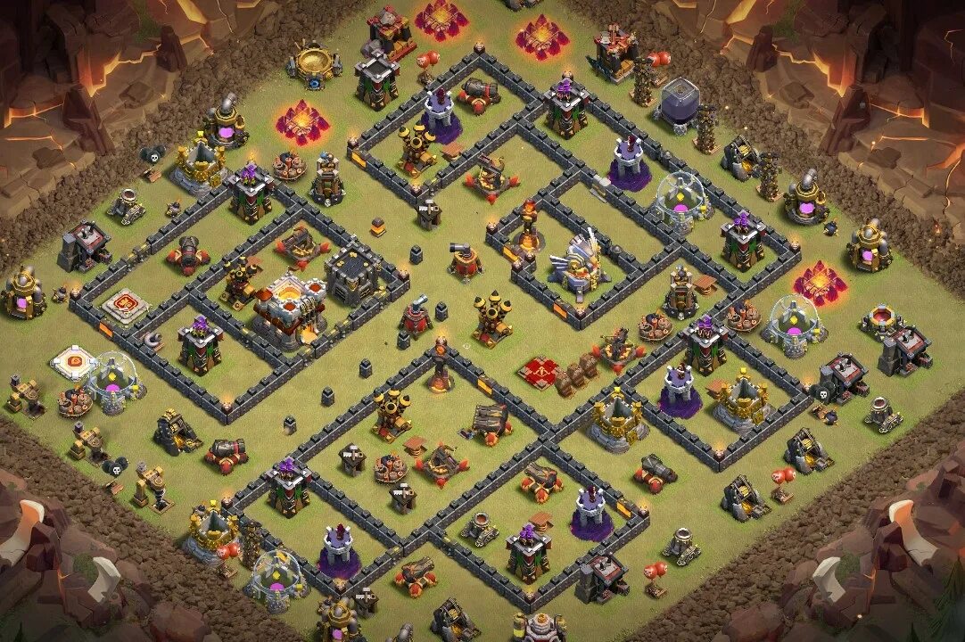 Общество база 11. База 11 ратуша в Clash of Clans. Планировка клеш оф кленс 11тх. База для 11 ТХ Clash. База клэш оф кланс 11 ТХ.