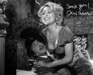 Gene Wilder and Teri Garr dual signed Young Frankenstein movie photo with &...