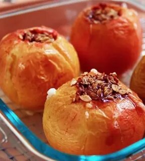 Запеченные яблоки при панкреатите
