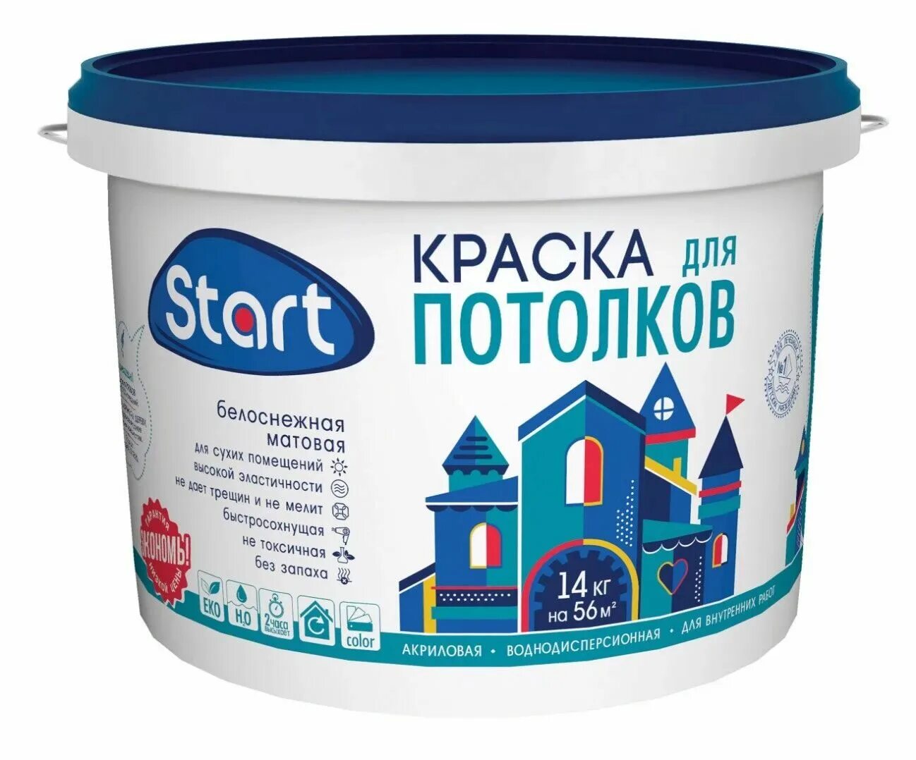Цвета моющейся краски для стен. Краска моющаяся водно дисперсионная 14 кг start. краска вд старт. краска для потолка. краска для стен моющаяся.