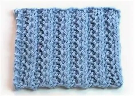Ribbing knitting