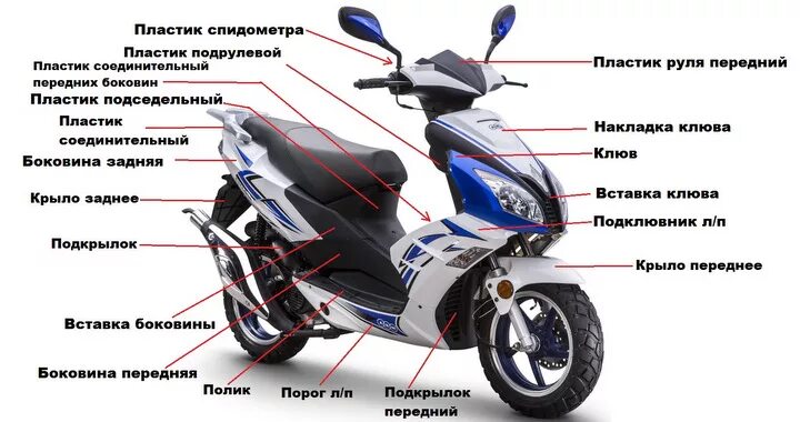 Чем отличается мопед от скутера. Скутер ABM Cyclone 150. Схема деталей скутера 150 кубов шторм. Скутер Eurotex Storm 150. Nexus Master скутер 50 кубов название деталей.