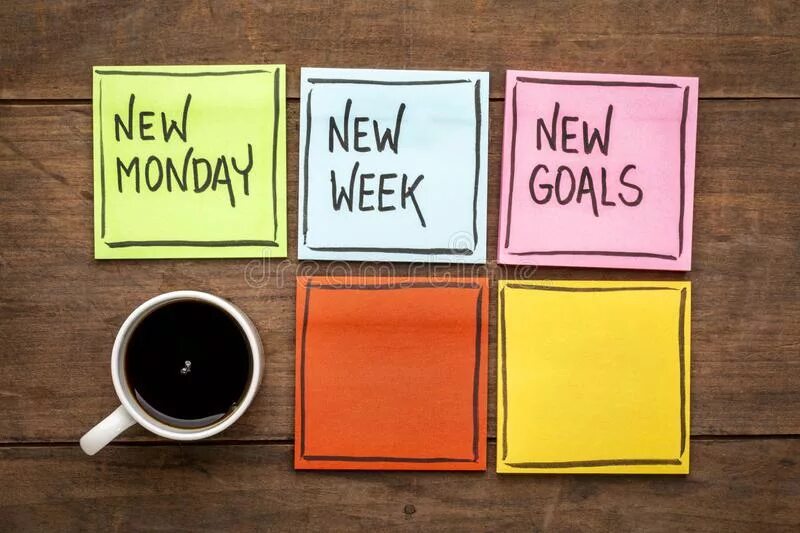New week new beginning. Monday week. new week new goals. starts new week. новый понедельник новая неделя новые цели.