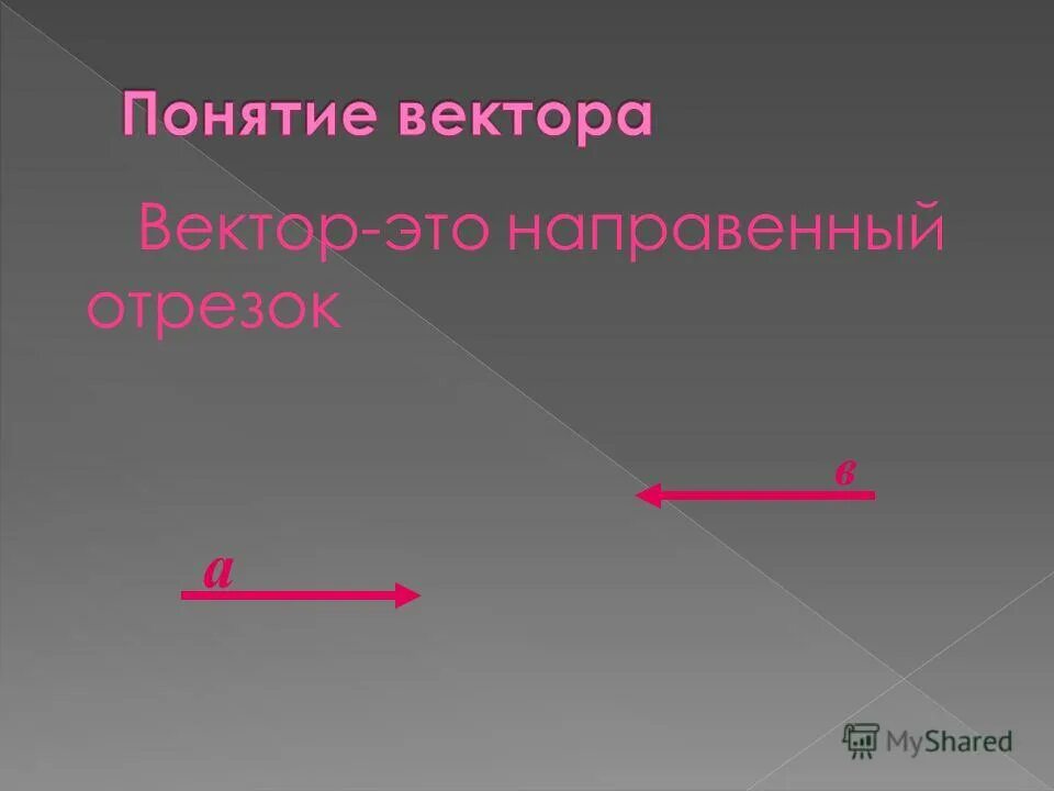 Понятие векторов презентация. Геометрия вектор. Отрезок по вектору. Отрезки это в истории. Образ вектора.