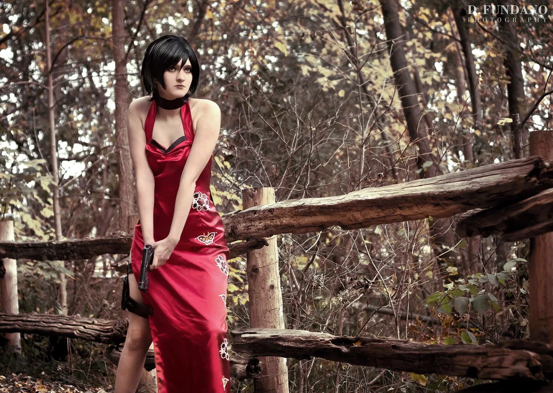 Ada cosplay. Ada Wong Red Dress.