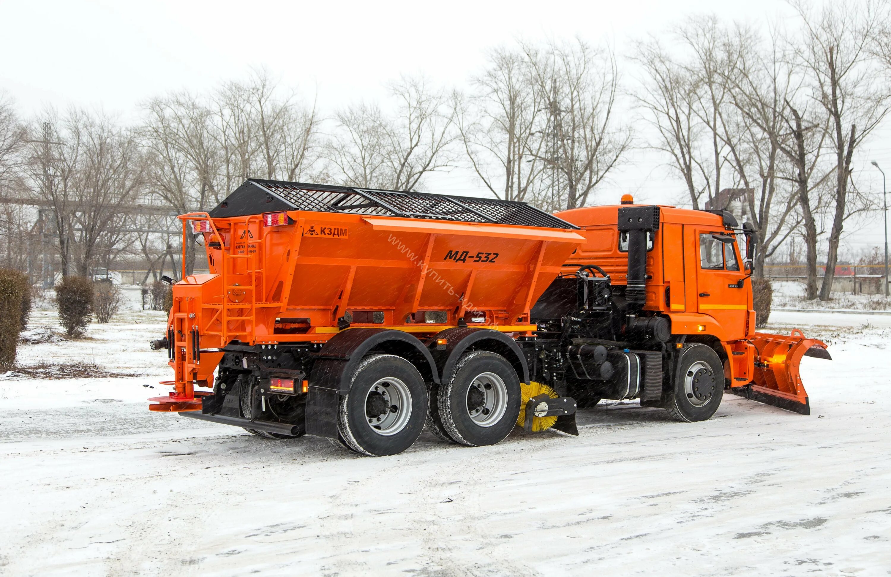 КДМ МД-532. КАМАЗ 65115 МД-532. МД-532 на шасси КАМАЗ 65115. Комбинированная дорожная машина МД-532. Кдм самара