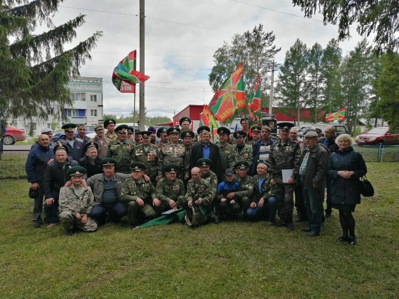 ДОСААФ Промышленновский район. 105 Годовщина образования пограничных войск. Событие в Плотниково.