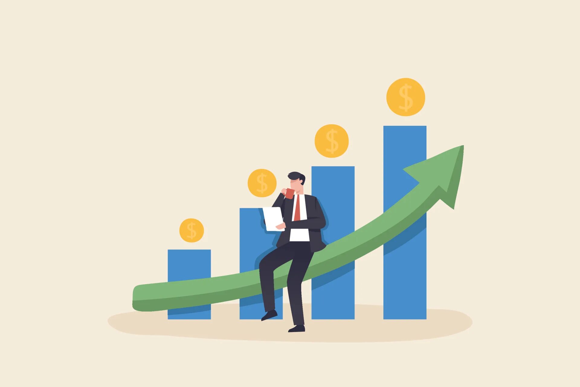 Finance guru. Инвестиционное страхование картинка. Ук profit management. Вклад иллюстрация. Profit investment.
