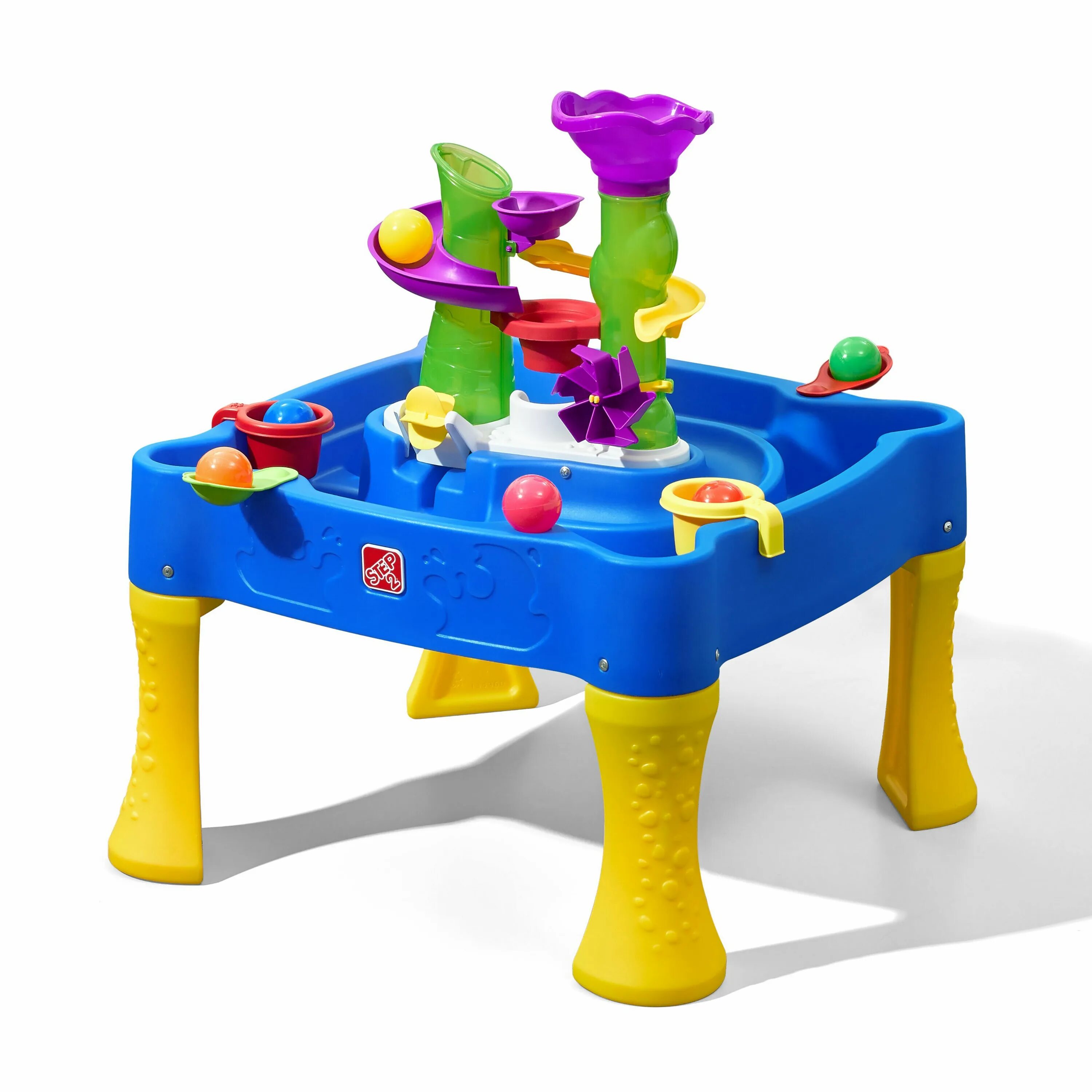 Стол для игр с водой. Столик для игр step2 водопад. Песочница-столик step2 787800. Столик с водой для детей игровой. Водный столик для детей.