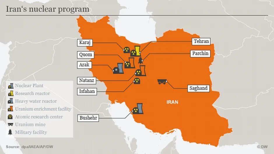 Сколько ядерного оружия у ирана. Ядерные объекты Ирана. Иранская ядерная программа. Ядерные объекты Ирана на карте. Объекты иранской ядерной программы.