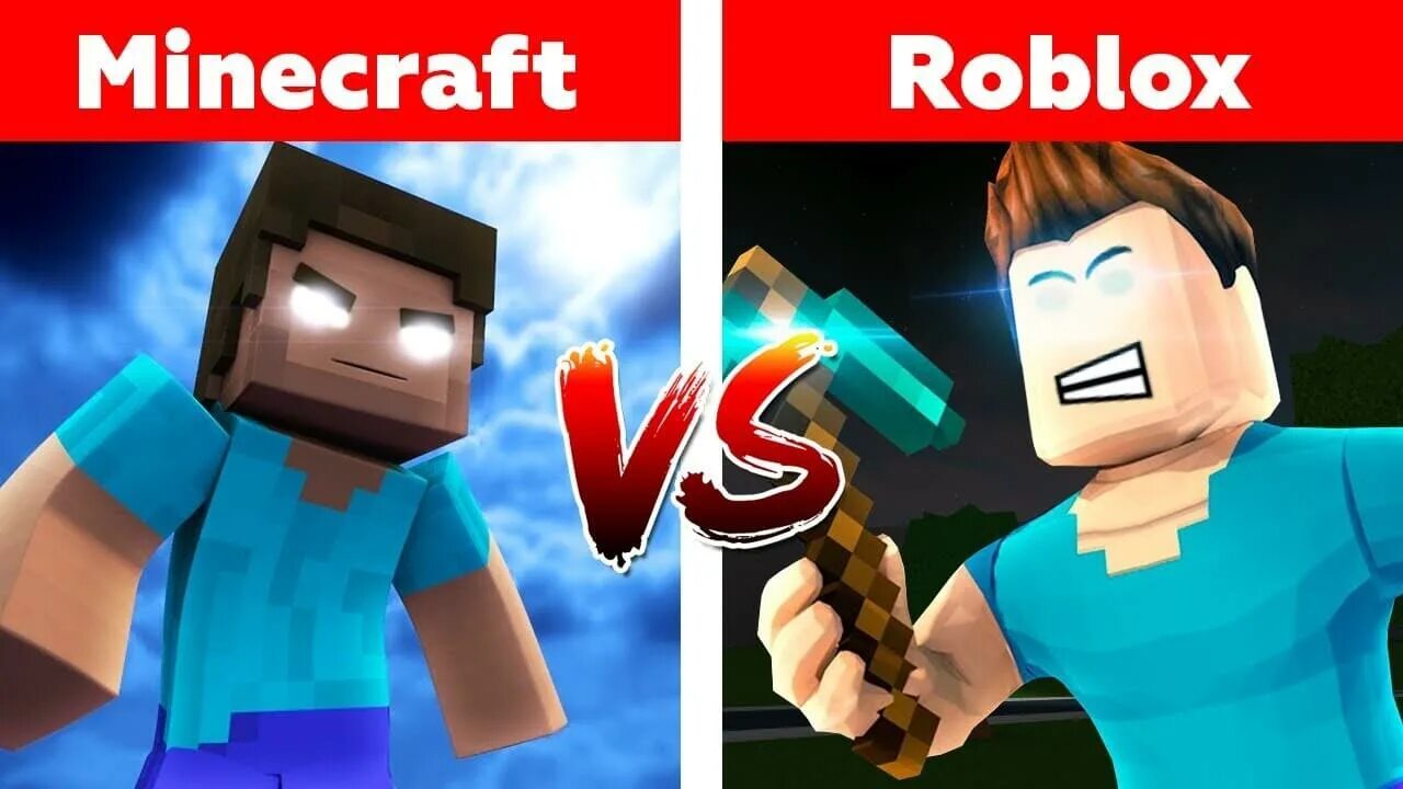 Скачай roblox minecraft. Майнкрафт против РОБЛОКСА. РОБЛОКС майнкрафт. РОБЛОКС vs майнкрафт. Майнкрафт против роблакса.