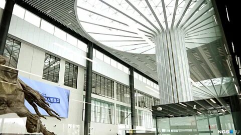 Открытие терминала аэропорта