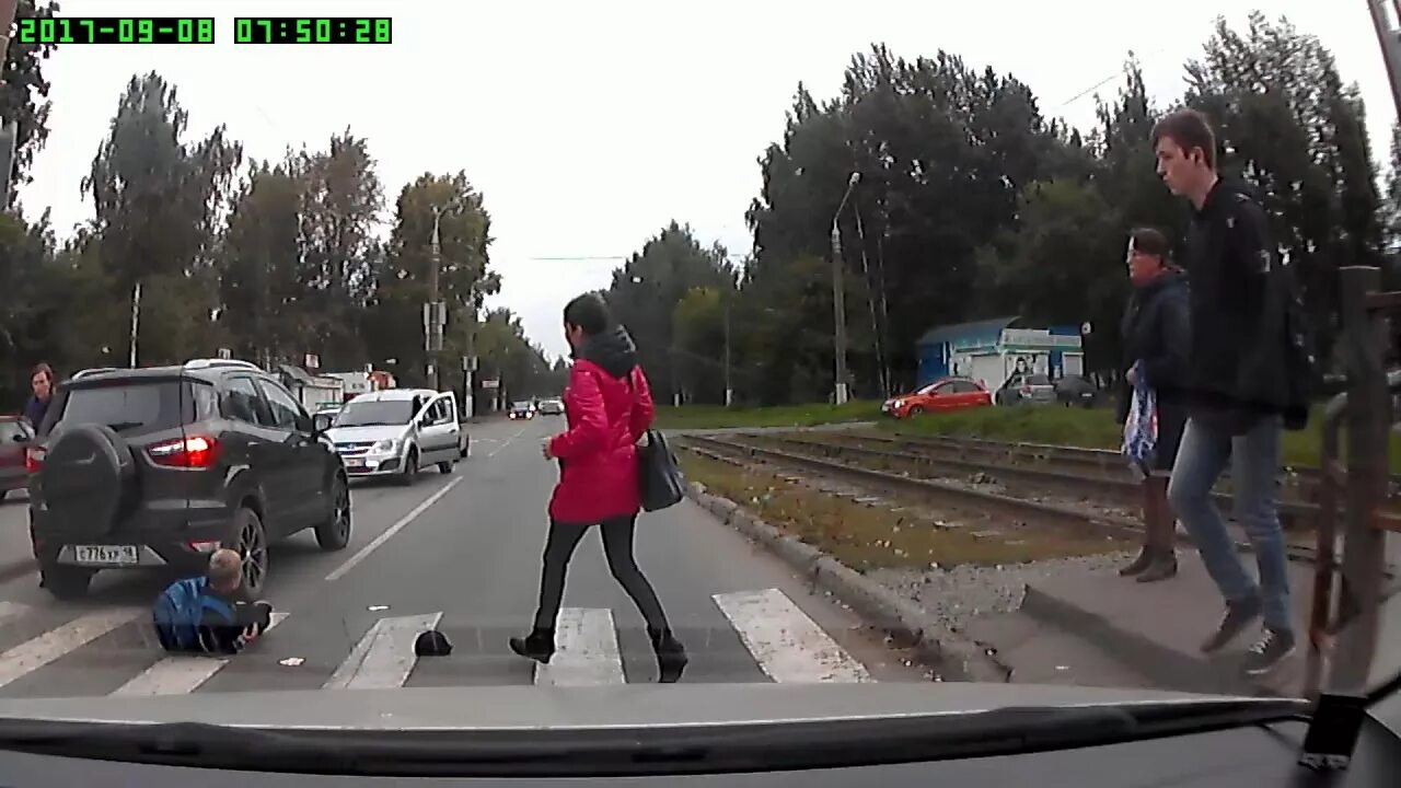 Едут едут наезд