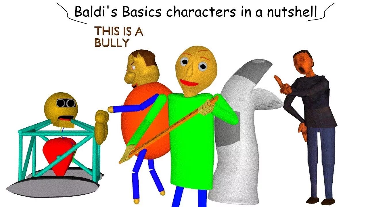 Baldi characters. Baldi's Basics characters. Baldi all characters. Baldi Basics character Calamity 2. Baldi basics characters