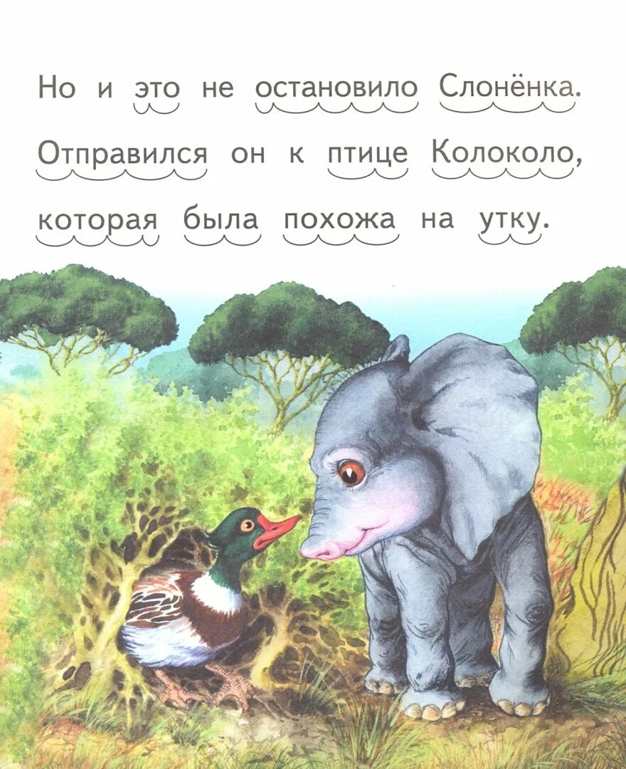 Киплинг Слоненок. Сказка Киплинга Слоненок. Птичка колоколо ударение. Почему у Слонёнка длинный хобот Азбукварик. Есть мама у слоненка