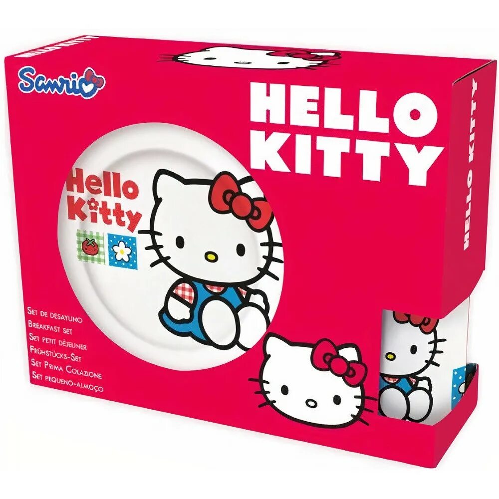 Набор посуды Хэллоу Китти. Тарелка hello Kitty stor. Посуда hello Китти. Набор детской посуды hello Kitty, керамика. Hello setting