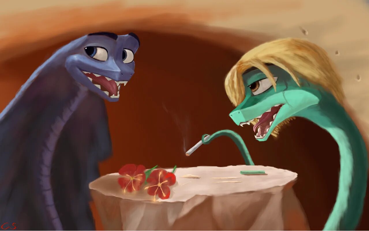 Smoke snake