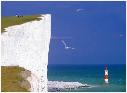 White cliff