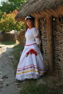 Казачье женское праздничное свадебное платье