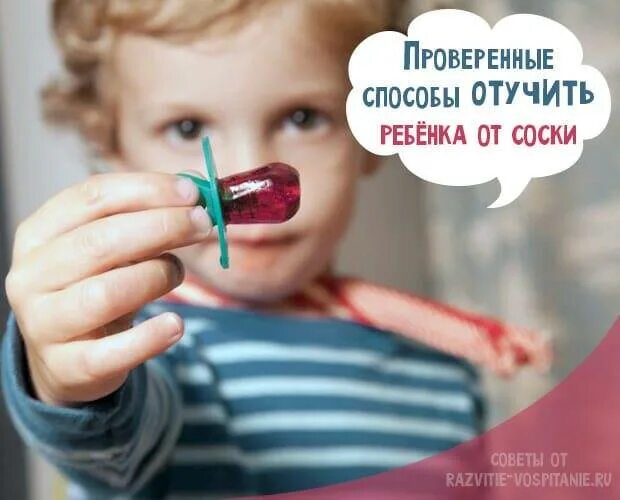 Отучить от пустышки в 2. Как отучить ребёнка от пустышки. средство для отучения от пустышки.
