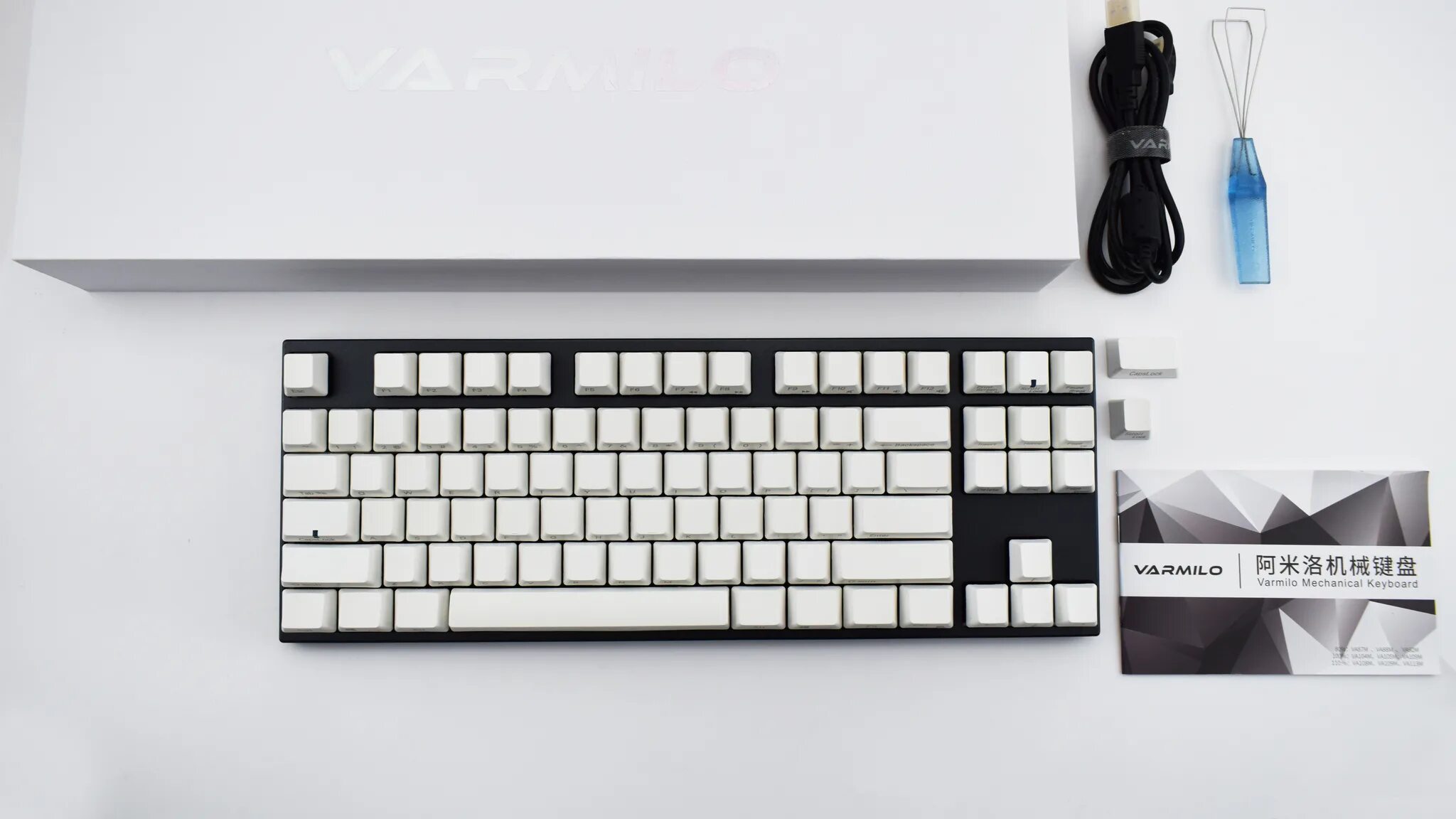 Varmilo va87m Milk White. Varmilo va87m Milk White (Blue Switch). Varmilo va87m Grey. Varmilo va87m Moonlight DNS