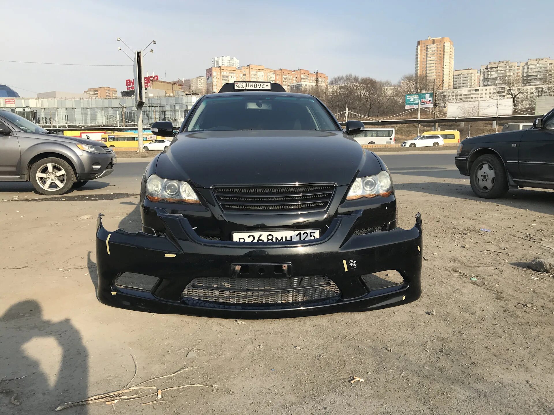 Бампер вертиго на марк х 120. Бампер mark x. Mark x 120 бампер. Бампер тойота марк х. Бампер mark x.