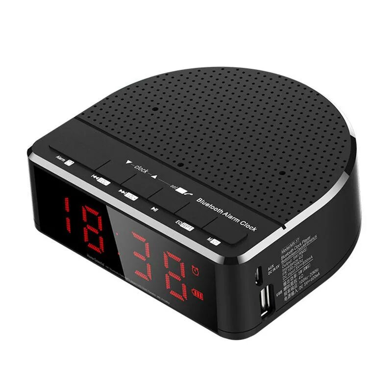 Портативная колонка часы. Блютуз колонка с АЛИЭКСПРЕСС Bluetooth Alarm Clock. Блютуз колонка с ФМ радио. Стерео радиочасы блютуз. Портативный fm радиоприемник с блютуз.