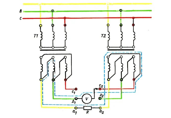 Схема фазировки трехфазного трансформатора. Фазировка кабеля 10 кв. Фазировка трансформатора прибор. Прибор для фазировки фаз 0.4 кв.